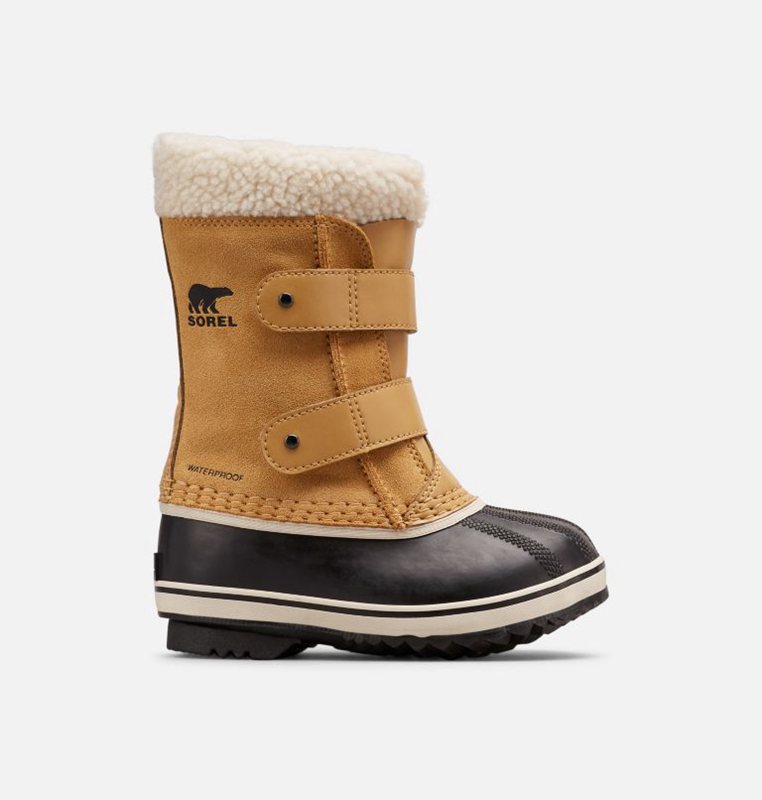 Kids Snow Boots Brown/Black - Sorel Childrens 1964 Pac™ Strap - 942-QATKUY